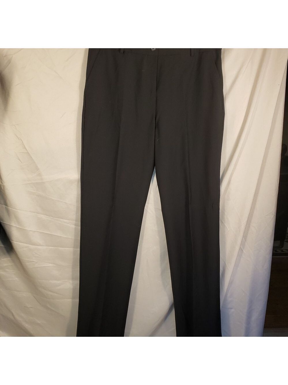 Talbots Women's Charcoal Straight Leg Pants - 8